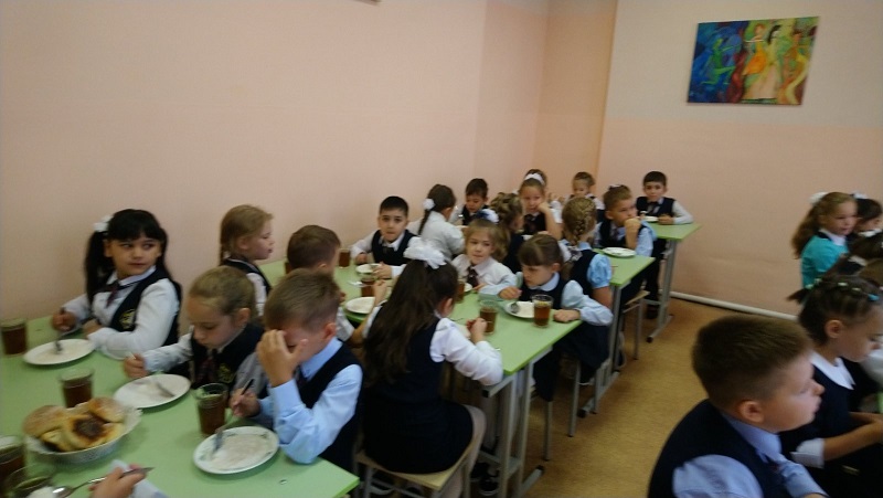 Горячий завтрак в начальной школе